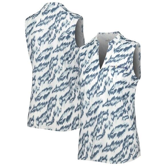 $60 PUMA Women's animal print Sleeveless tank Golf Polo size xxl m10 - Picture 1 of 6